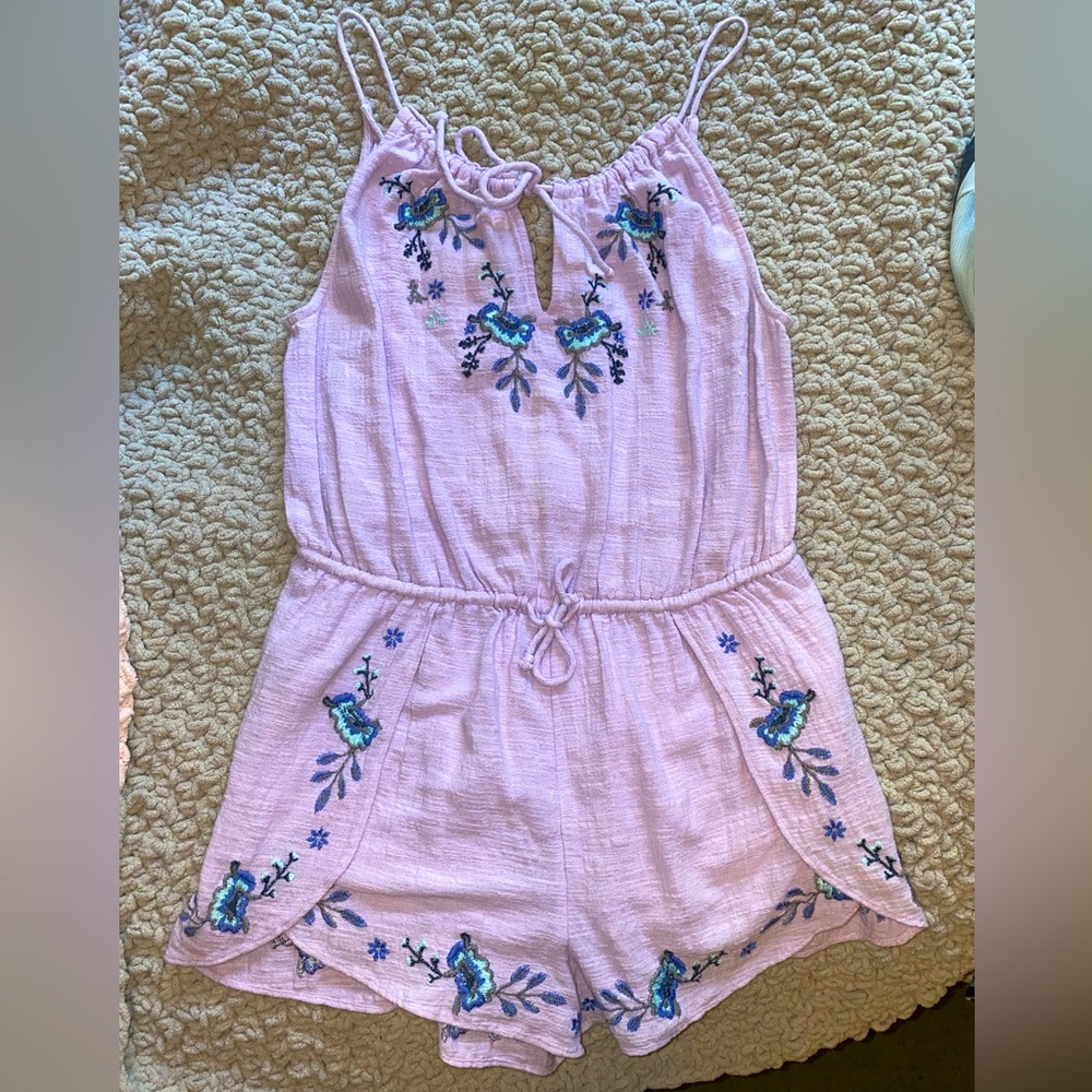 Lavender Free People romper